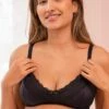 Seraphine Soutien-gorge Grossesse Et Allaitement Dentelle - Noir -Seraphine StTropez Bra Black 01 V2