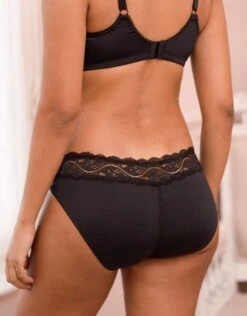 Seraphine Culotte Grossesse Dentelle - Noir -Seraphine StTropez Brief Black 05 V3