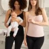 Seraphine Débardeur Grossesse Et Allaitement En Bambou – Lot De 2 -Seraphine Tali BlackBlush 01 V2