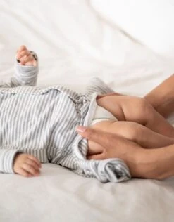 Seraphine Dors-bien En Coton à Fermeture Facile – Lot De 3 -Seraphine Teddy GreyWht 05 V5