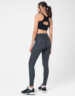 Seraphine Legging Grossesse 7/8 Sport Imprimé – Kaki/Noir -Seraphine Torah Print 05