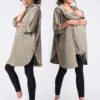 Seraphine Cape à Capuche 3 En 1 De Grossesse Et Portage - Kaki -Seraphine Ursa Khaki 01 V1