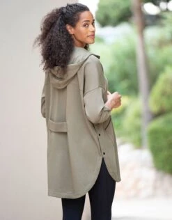 Seraphine Cape à Capuche 3 En 1 De Grossesse Et Portage - Kaki -Seraphine Ursa Khaki 05 V1