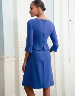 Seraphine Robe De Grossesse Ajustée, Bleu Roi -Seraphine Valeree Blue 05 V3