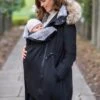 Seraphine Parka Extra Chaude Grossesse 3 En 1 - Noir -Seraphine Valetta Black 01 V8