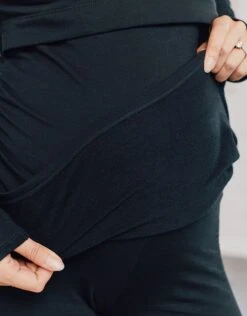 Seraphine Haut Thermique Grossesse Et Allaitement – Noir -Seraphine Violetta Black 03 V1