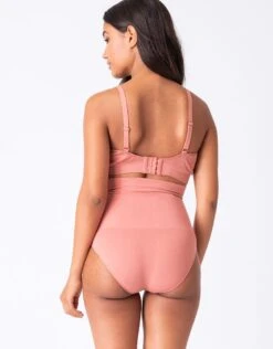 Seraphine Culotte Post-grossesse Taille Haute – Lot De 2 Noir/Terracotta -Seraphine Vivette BB 05