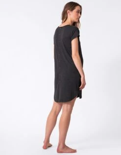 Seraphine Robe D'hôpital En Coton – Gris -Seraphine Whitney Charcoal 07