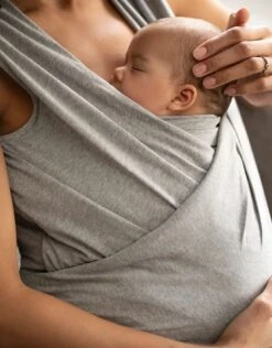 Seraphine Haut Contact Peau à Peau En Coton Sans Manches - Gris Chiné -Seraphine Winifrid NS Grey 05 V3