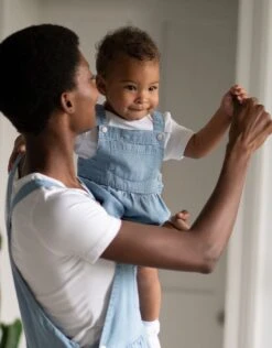 Seraphine Mama & Mini Denim - Robe Chasuble Pour Bébé -Seraphine Wyatt Mini 04 V1