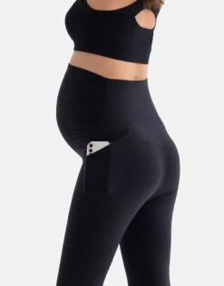 Seraphine Legging Grossesse Sport – Noir -Seraphine Yelena Black 03