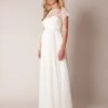 Seraphine Robe De Mariée Grossesse Longue Dentelle Et Soie - Ivoire -Seraphine Yvette Ivory 01 V2