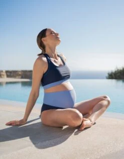 Seraphine Bas De Bikini Grossesse Bleu à Rabat -Seraphine Zephyr Blues 04 V1