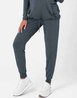 Seraphine Pantalon Loungewear Grossesse – Gris Foncé