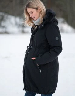 Seraphine Parka Grossesse 3 En 1 Sub-Zero -Seraphine Zorah Black 04 V17