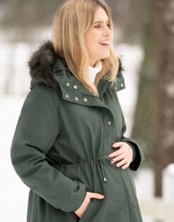Seraphine Parka Grossesse 3 En 1 Sub-Zero – Kaki -Seraphine Zorah Khaki 03 V3