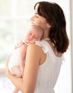 Seraphine Haut Grossesse Et Allaitement Broderie Anglaise En Coton -Seraphine abigail white 02 1