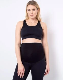 Brassière De Sport Grossesse Et Allaitement Seraphine - Noir -Seraphine active bra 01