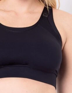 Brassière De Sport Grossesse Et Allaitement Seraphine - Noir -Seraphine active bra 03