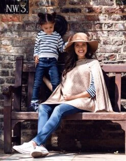 Seraphine Châle Grossesse Et Allaitement – Camel -Seraphine caleb camel 03