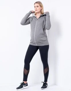 Seraphine Sweat à Capuche Grossesse 3 En 1 – Gris -Seraphine connor grey V2 06