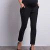Seraphine Pantalon Slim Noir Chevilles