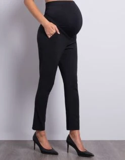 Seraphine Pantalon Slim Noir Chevilles -Seraphine darian black 03