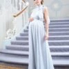 Seraphine Robe De Soirée Grossesse Et Allaitement – Bleu Ciel -Seraphine delia sky 01