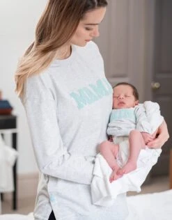 Seraphine Sweat Mama Et Mini En Mélange De Coton -Seraphine dot greymarl 06 v3
