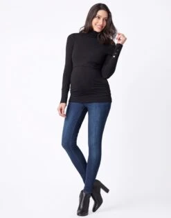 Seraphine Col Roulé Grossesse Et Allaitement - Noir -Seraphine ember black 05 1