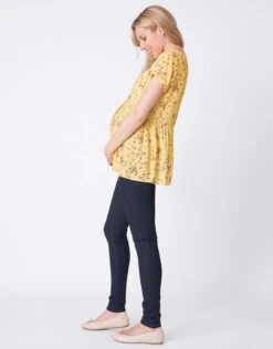 Seraphine Blouse Grossesse à Fleurs – Jaune -Seraphine emery yellowfloral 04