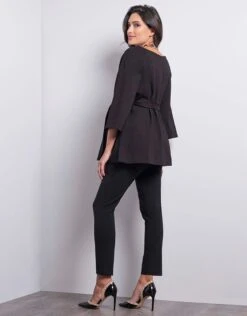 Seraphine Blouse Grossesse Chic - Noir -Seraphine emmerson black 04