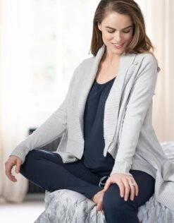 Seraphine Pyjama Grossesse Et Allaitement Bleu Marine -Seraphine eugenie navy 04