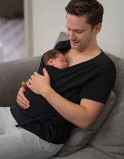 Seraphine Haut Contact Peau à Peau En Coton - Hommes -Seraphine fred black 04