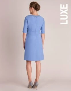 Robe Grossesse Juliet Seraphine - Bleu -Seraphine juliet 04 1