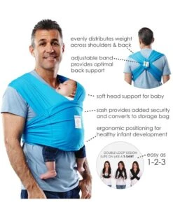 Seraphine Porte-bébé Baby K'tan Organique - Beige -Seraphine ktan howto 1