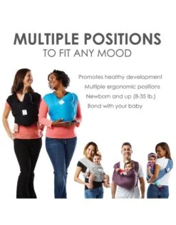 Seraphine Porte-bébé Baby K'tan Organique - Beige -Seraphine ktan options 1