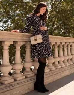 Seraphine Robe Grossesse à Imprimé Animalier -Seraphine pearla 03