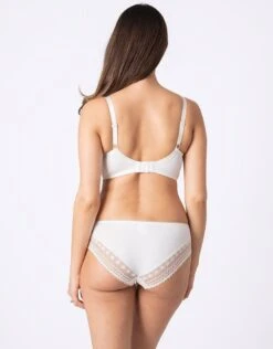 Seraphine Soutien-gorge Allaitement Dentelle Sans Armature - Blanc -Seraphine saffron white 03
