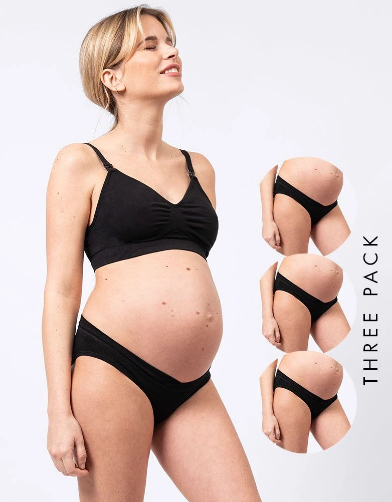 Seraphine Culotte Grossesse En Bambou – Lot De 3 3 Seraphine Culotte Grossesse En Bambou – Lot De 3