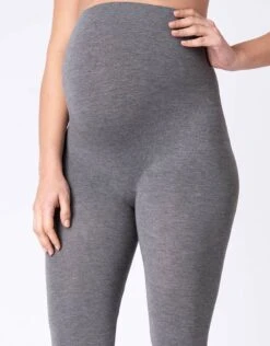 Seraphine Legging Grossesse En Bambou – Gris -Seraphine tammy grey 03 1