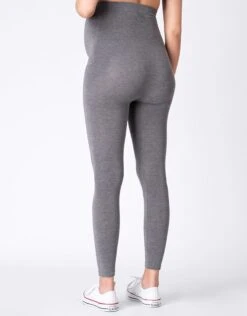 Seraphine Legging Grossesse En Bambou – Gris -Seraphine tammy grey 04 1