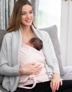 Seraphine Haut Contact Peau à Peau En Coton Sans Manches - Rose Poudré -Seraphine winifrid blush 03